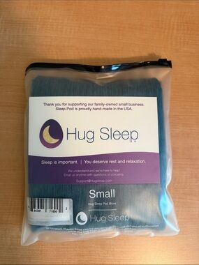 Small Sleep Pod - Teal and Gray